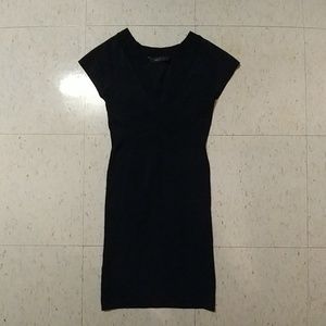 BCBGMaxAzria black bodycon dress